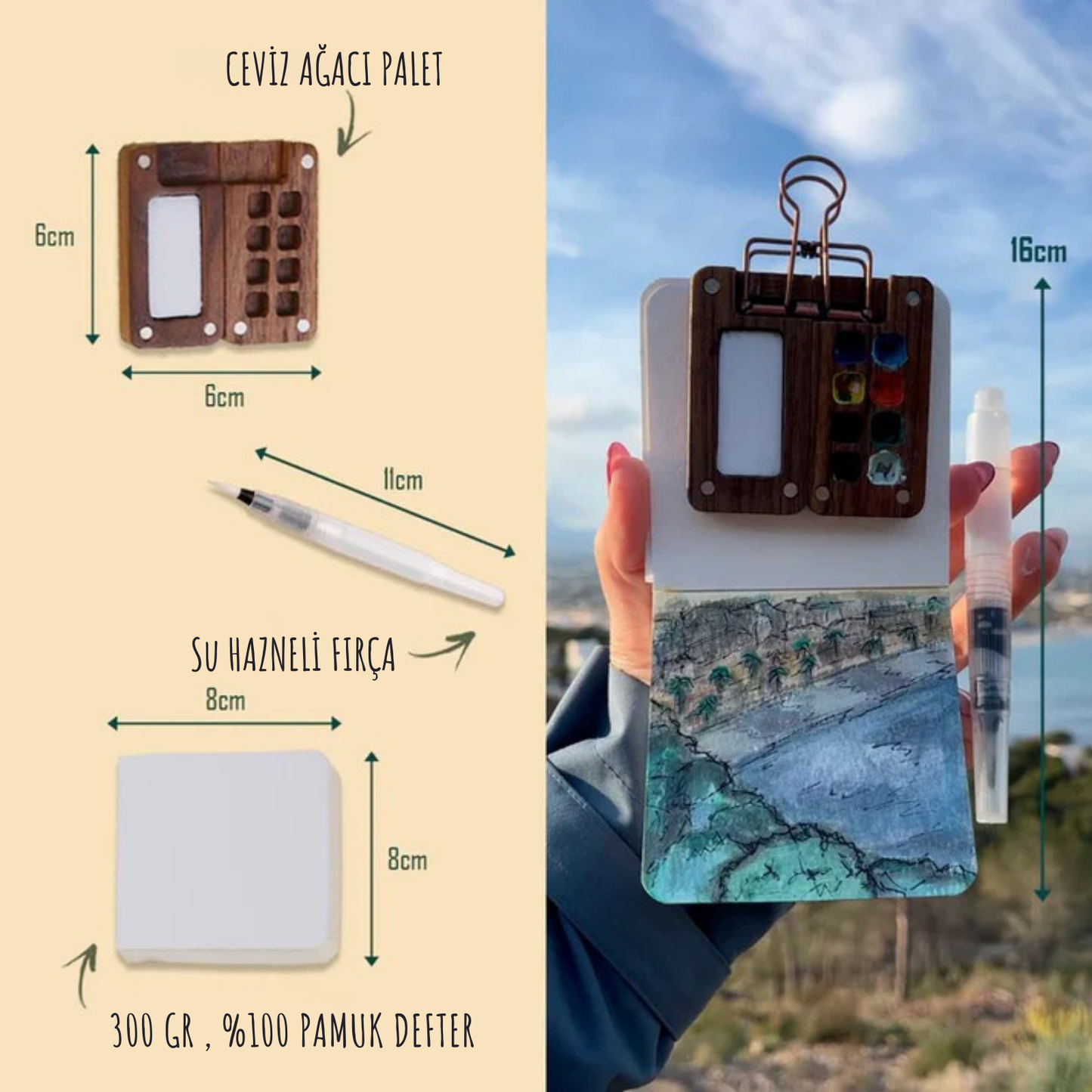 Tabio™ Suluboya Seti